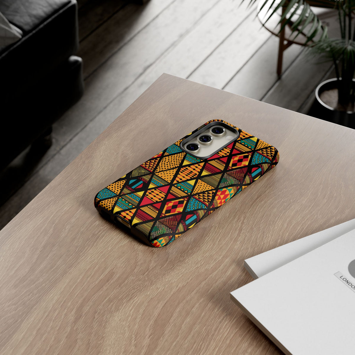 Stylish African Pattern Phone Case – Unique and Vibrant Protection 178