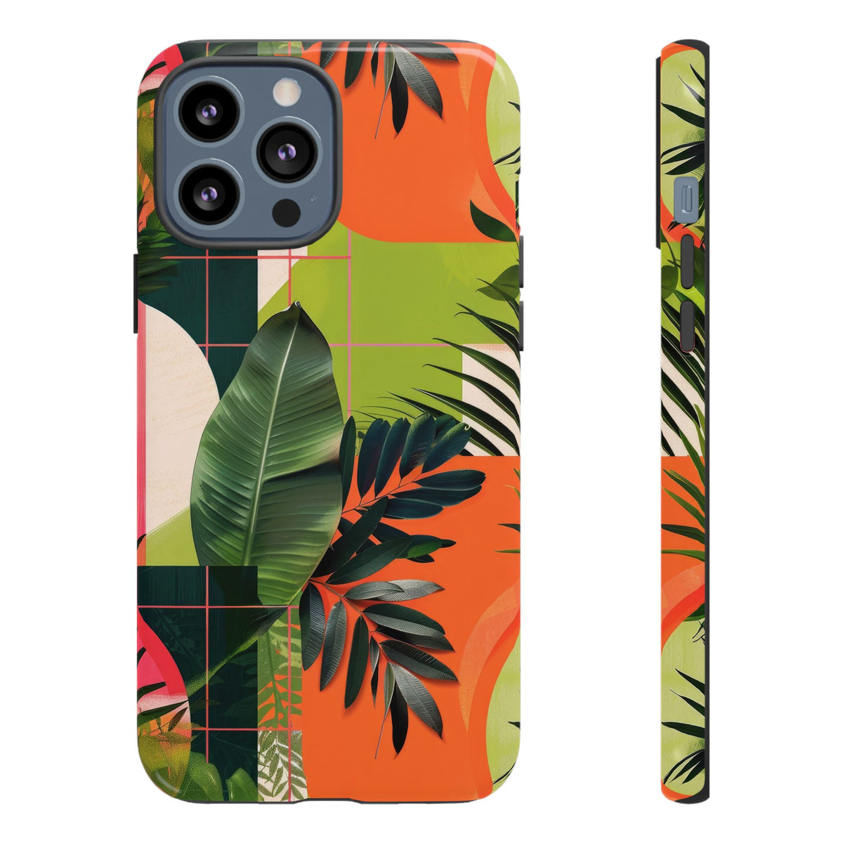 Jungle Collage Phone Case – Vibrant & Durable Nature-Inspired Protection