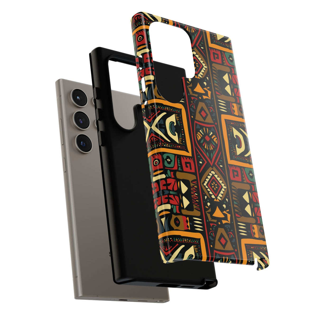 Stylish African Pattern Phone Case – Unique and Vibrant Protection 164