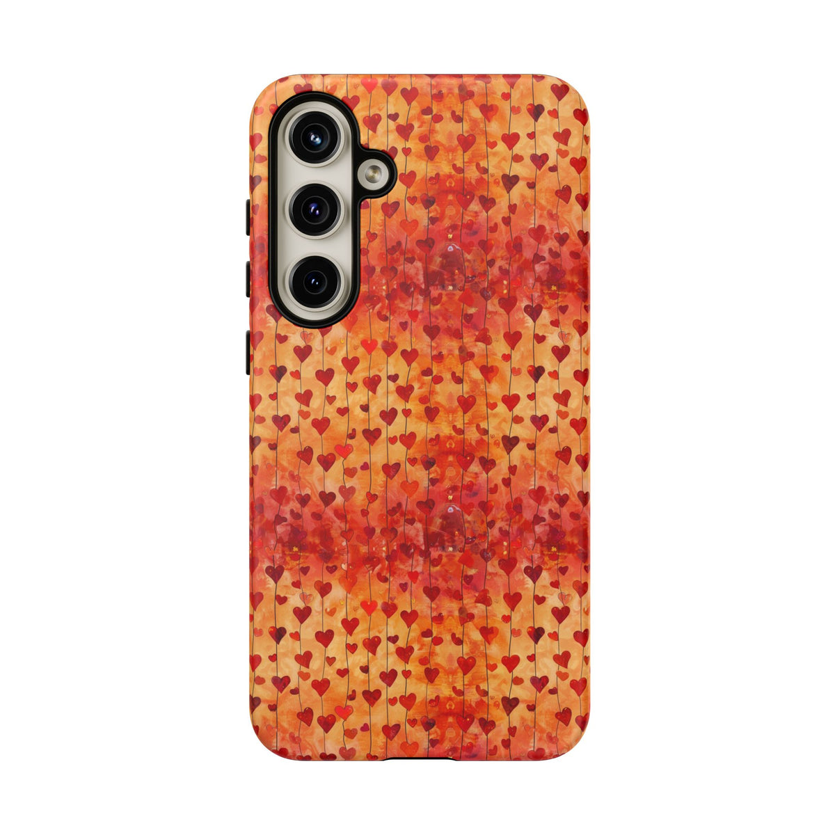 Heart Pattern Phone Case – Stylish & Loving Design for Your Device 827