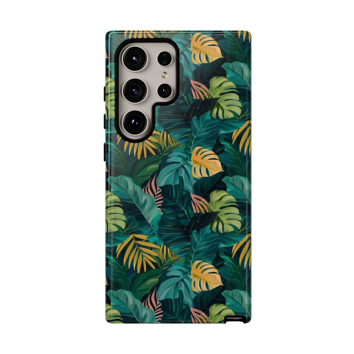 Jungle Pattern Phone Case – Exotic & Lush Design for Your Phone 337