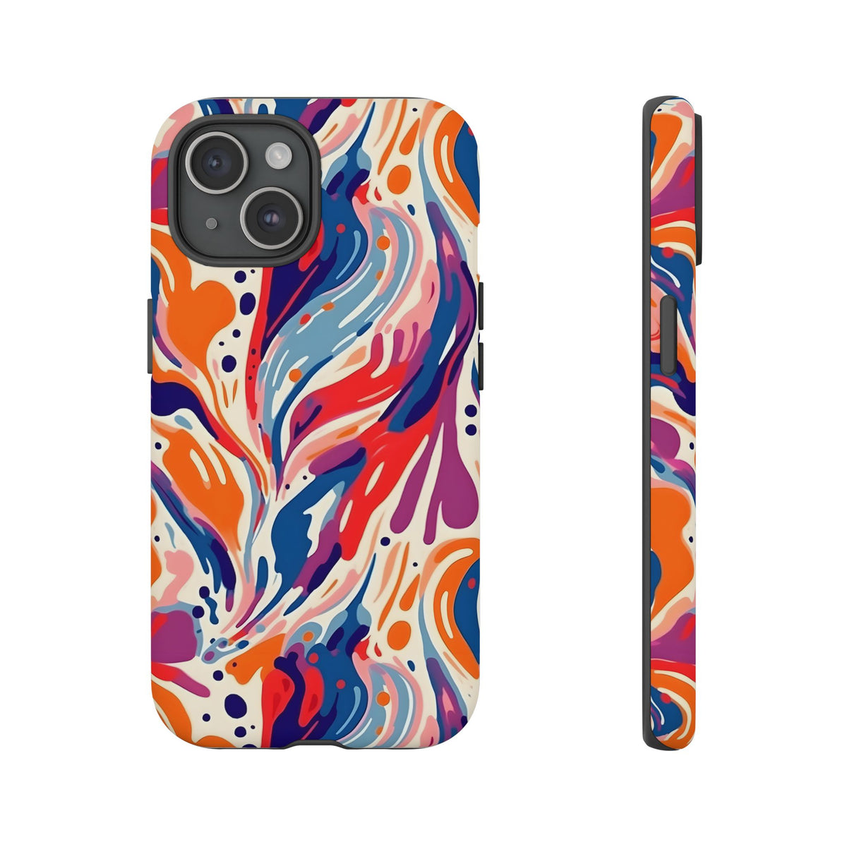 Abstract Painting Design Phone Case – Modern Art-Inspired Phone Cover 6