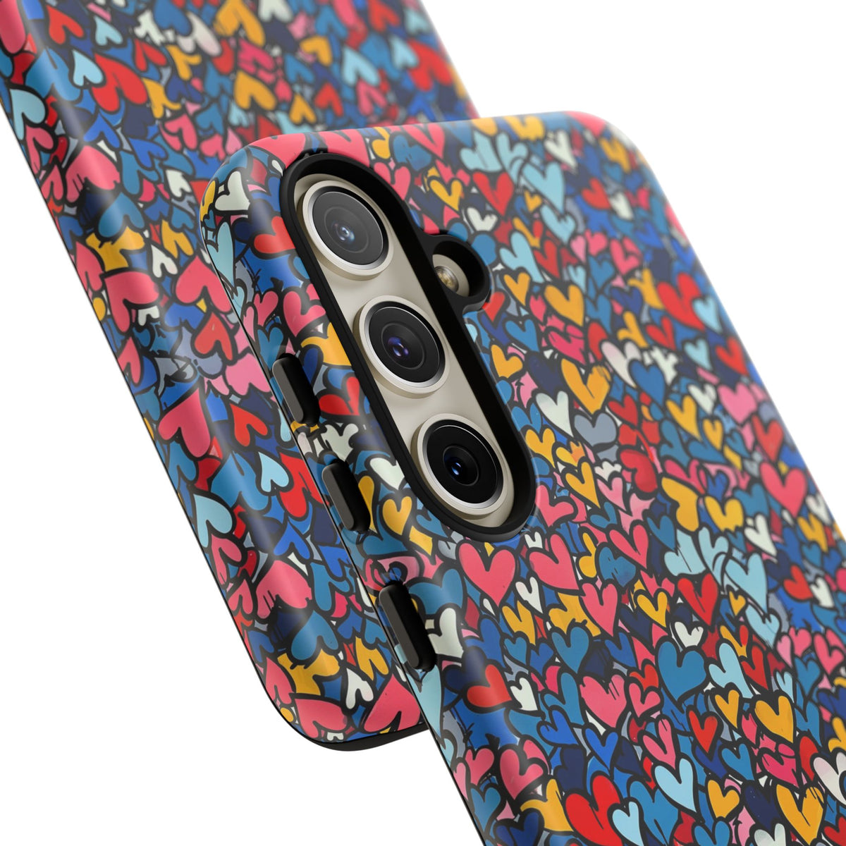 Heart Pattern Phone Case – Stylish & Loving Design for Your Device 820