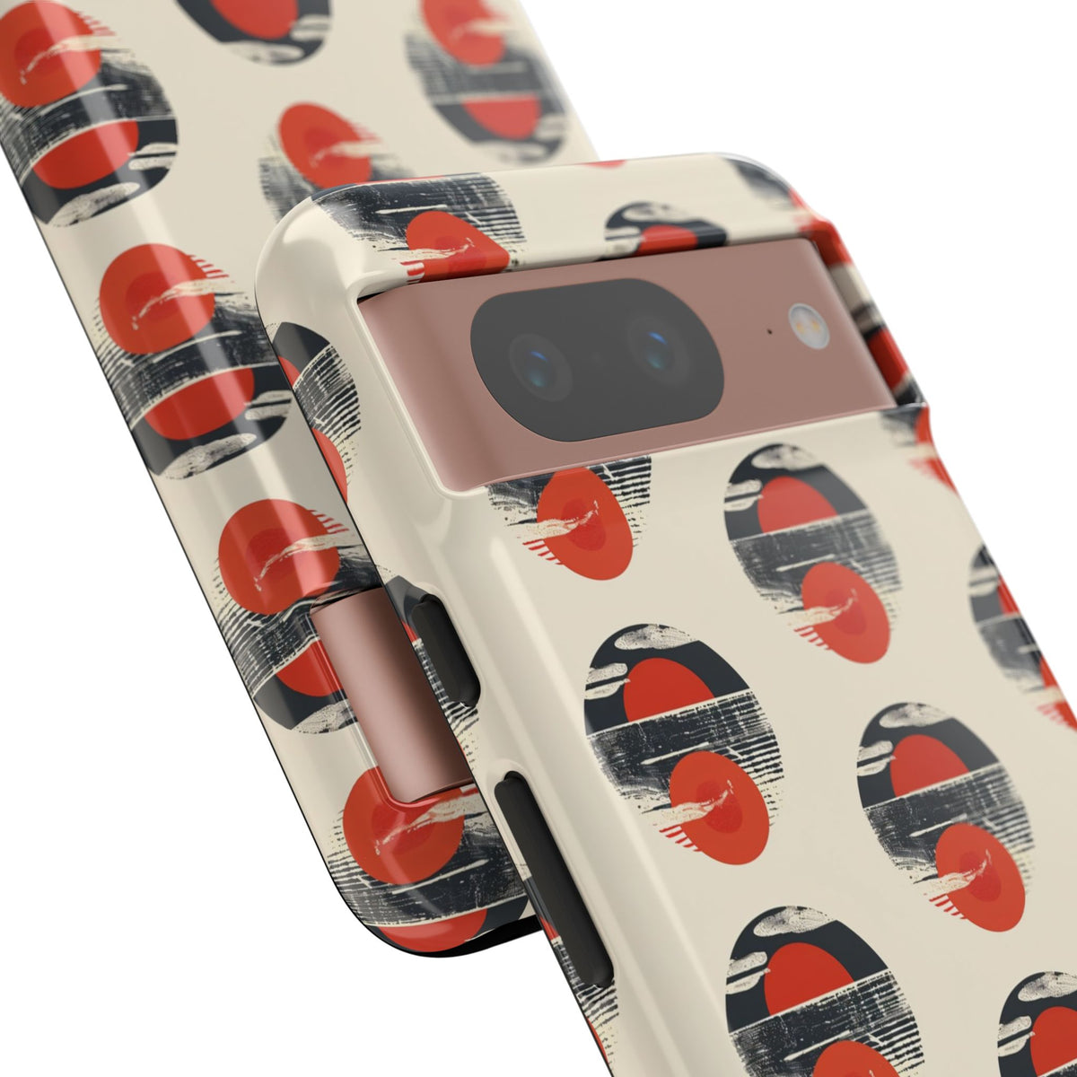 Japanese Pattern Phone Case – Elegant & Timeless Design for Your Phone 098