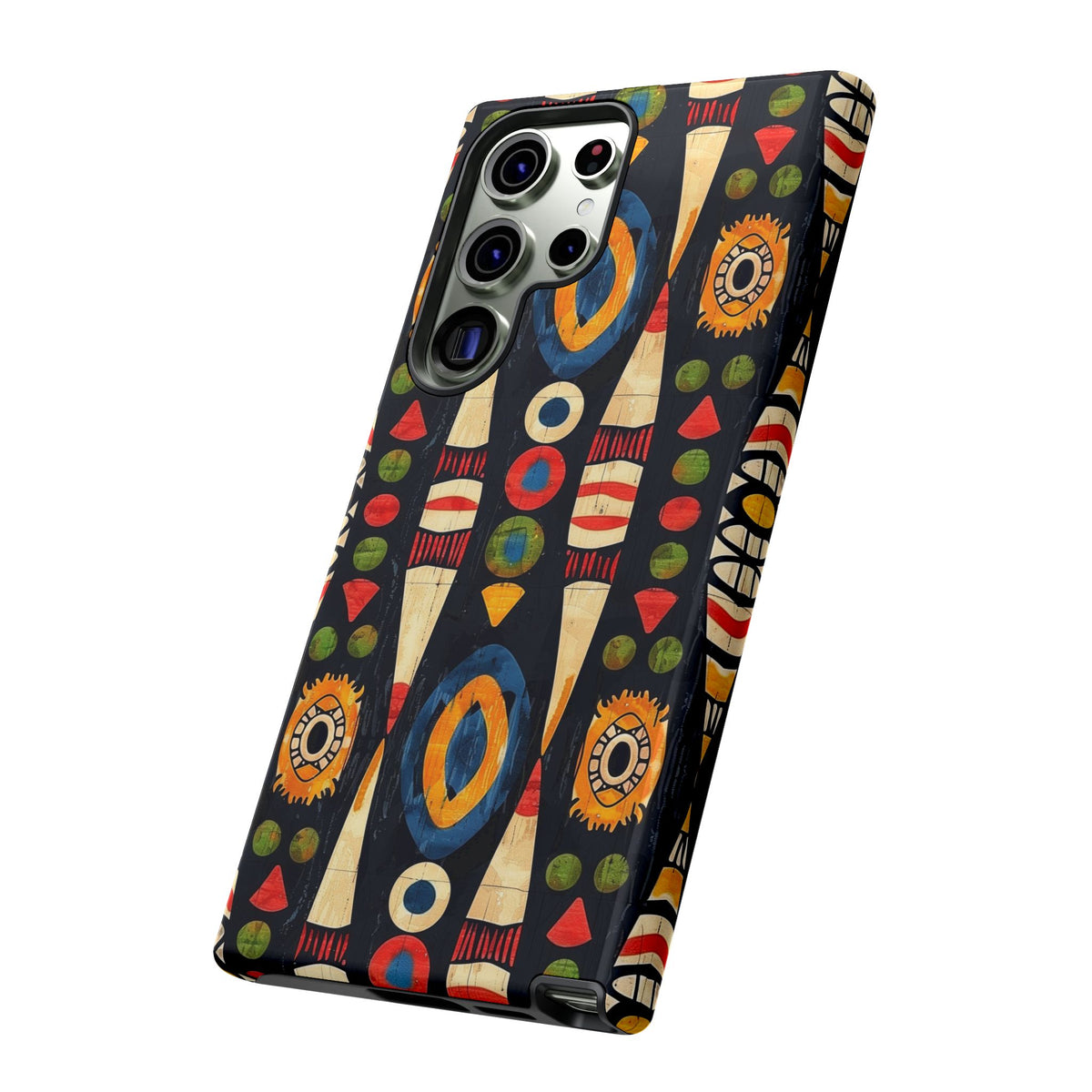 Stylish African Pattern Phone Case – Unique and Vibrant Protection 165