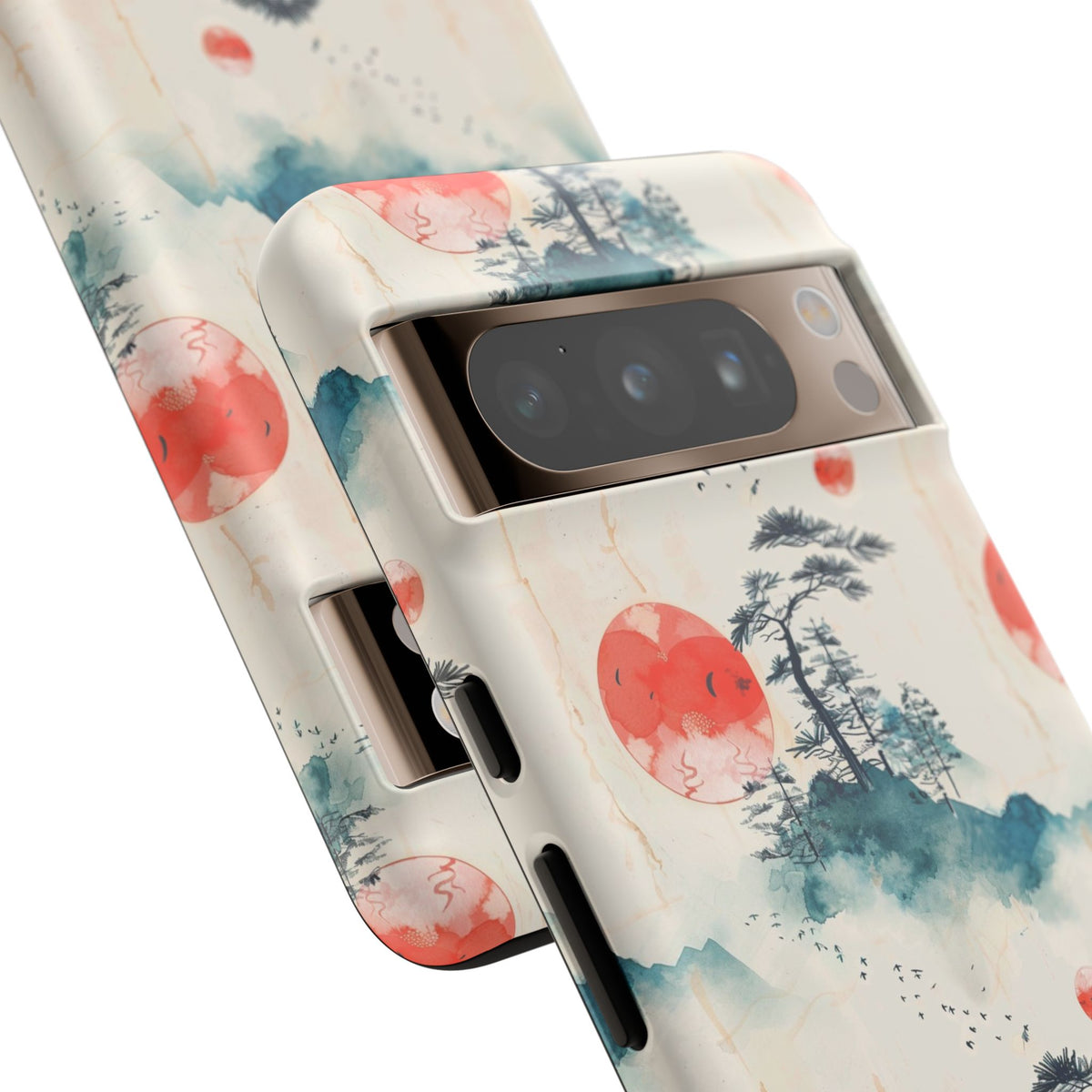 Japanese Pattern Phone Case – Elegant & Timeless Design for Your Phone 055