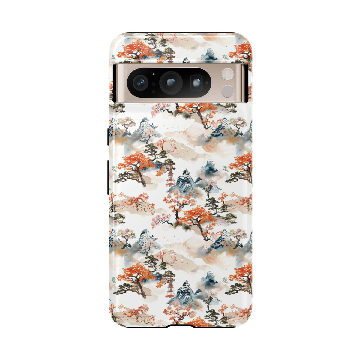 Japanese Pattern Phone Case – Elegant & Timeless Design for Your Phone 506