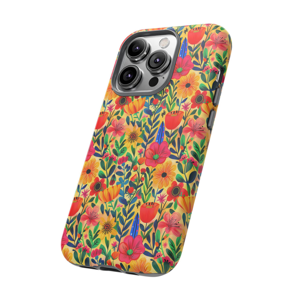 Frida Kahlo's Flower Phone Case – Artistic Elegance for Your Phone 7