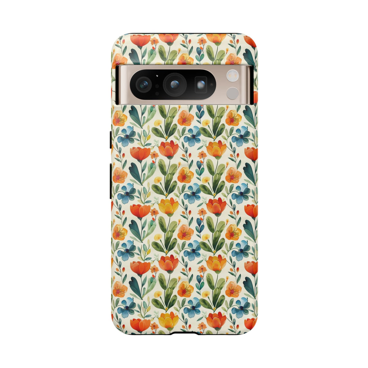 Spring Pattern Phone Case – Fresh & Vibrant Design for Your Phone 398