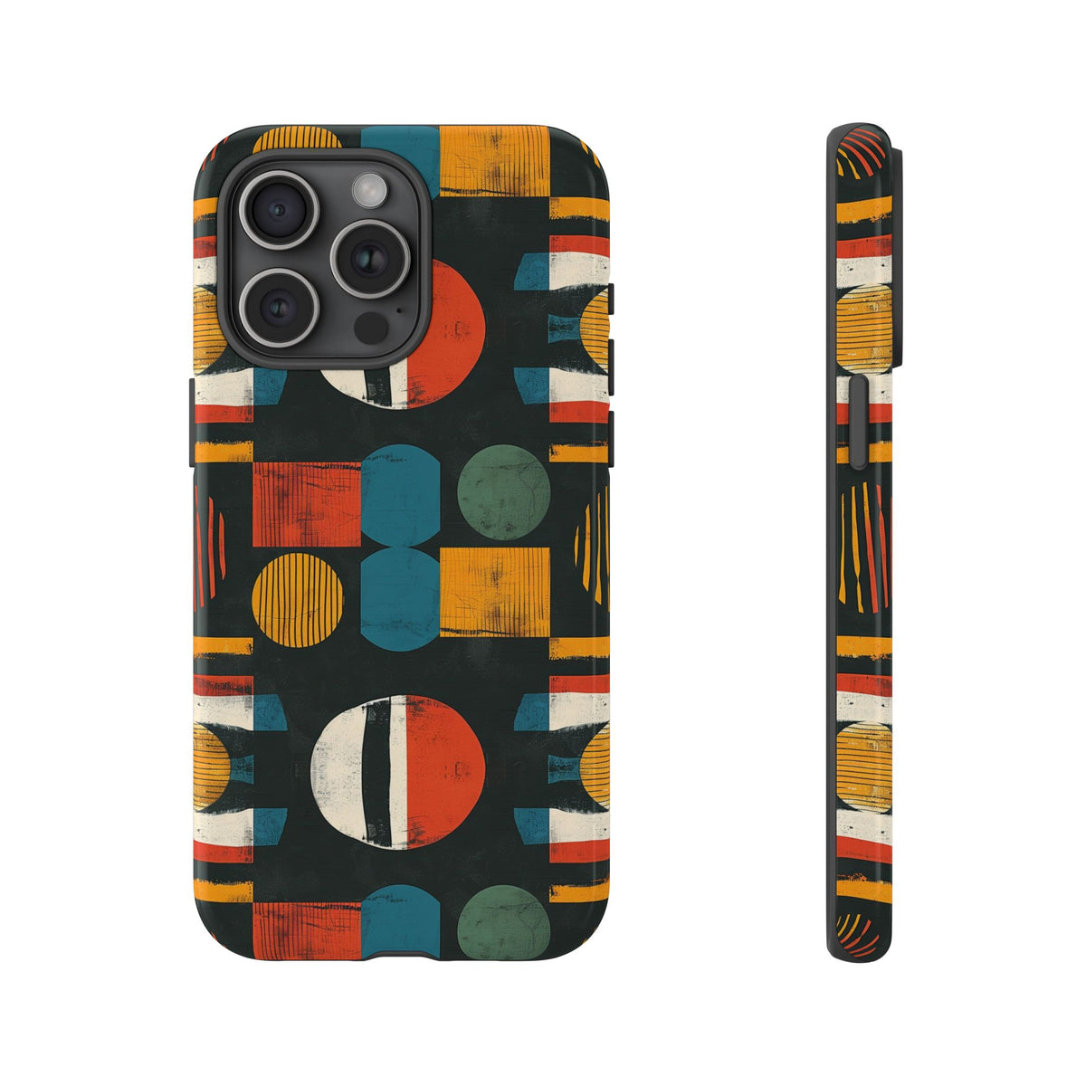 Stylish African Pattern Phone Case – Unique and Vibrant Protection 200