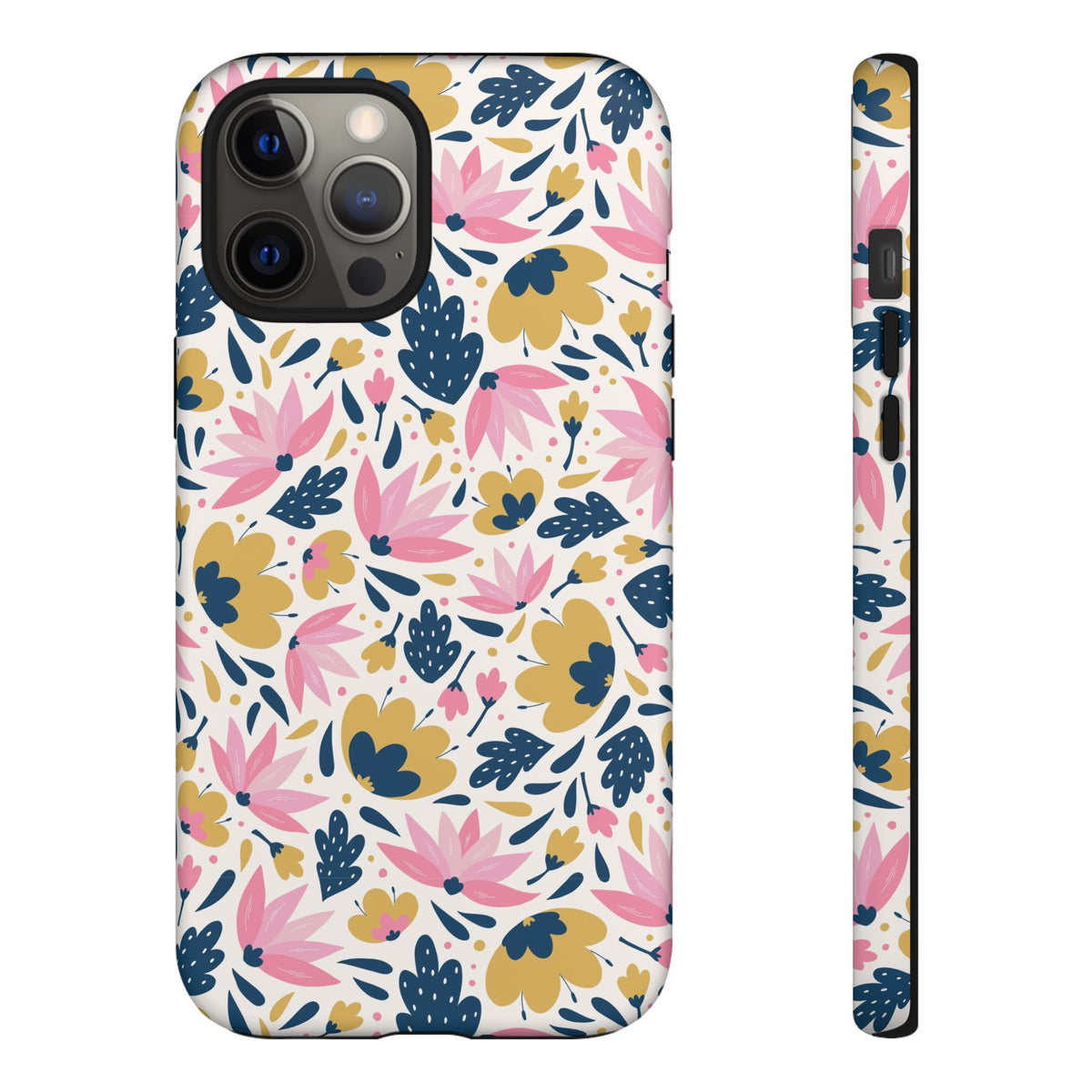 Colorful Little Flower Design Phone Case – Bright and Cheerful Floral Phone Cover 3