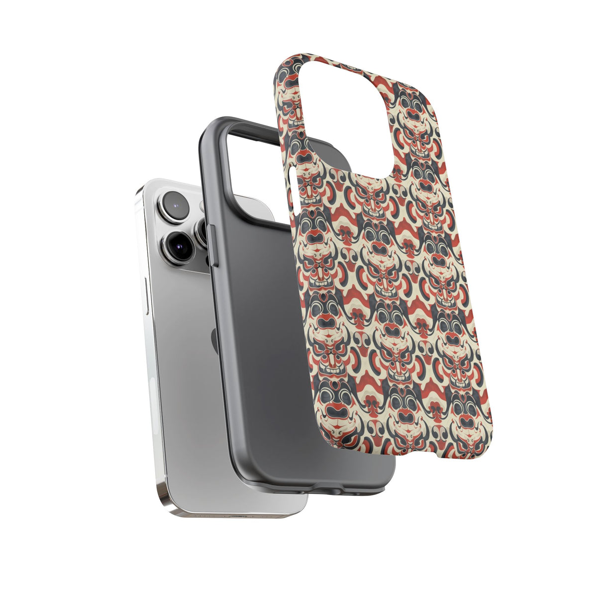 Japanese Pattern Phone Case – Elegant & Timeless Design for Your Phone 155