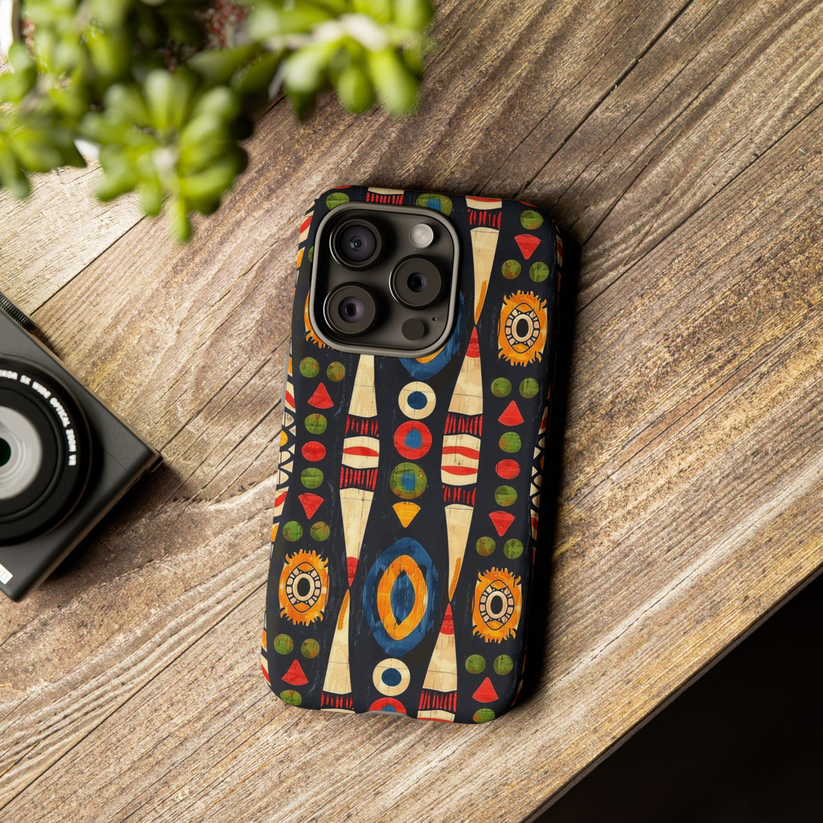 Stylish African Pattern Phone Case – Unique and Vibrant Protection 165