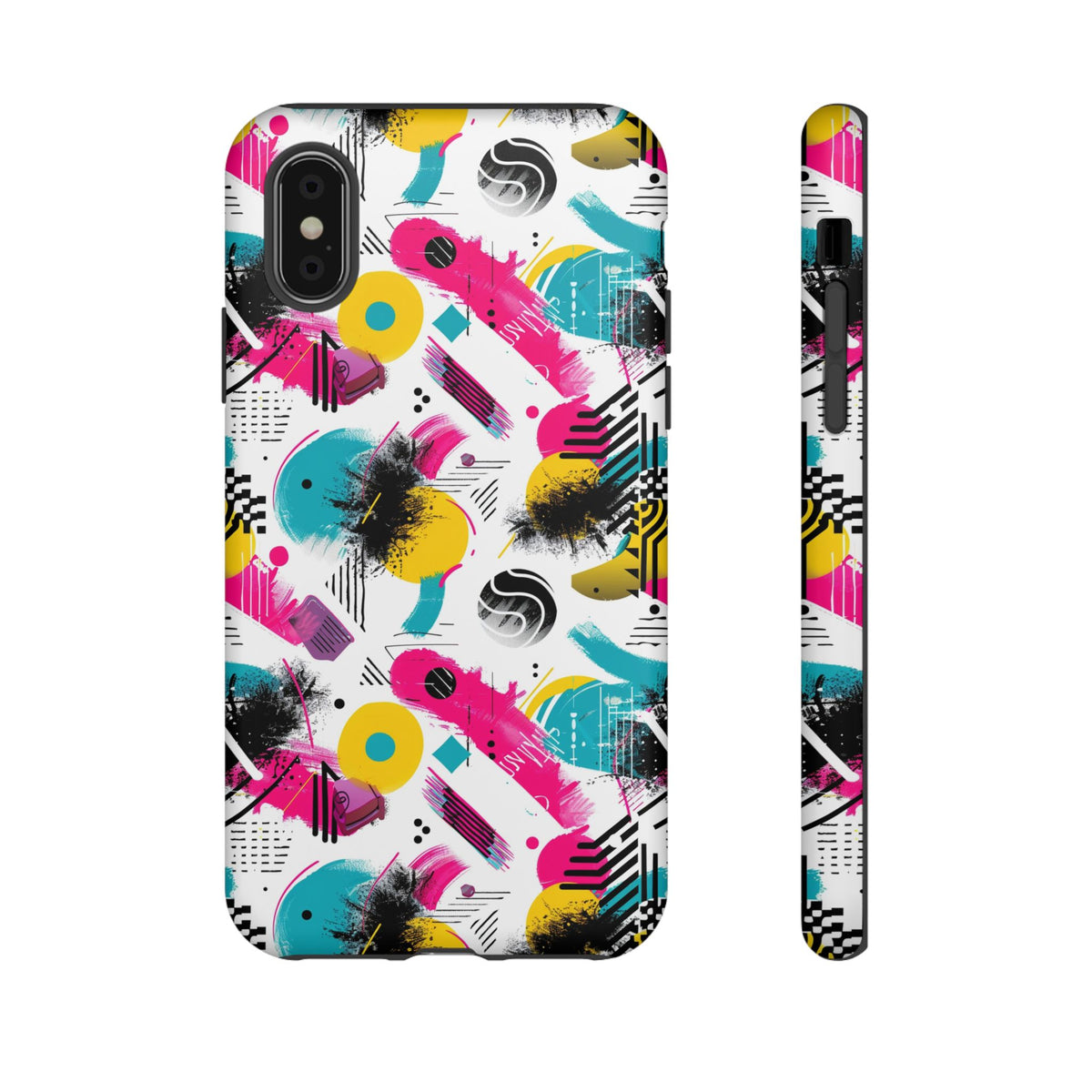 Retro 80s Seamless Phone Case – Vintage Style Meets Modern Protection 135