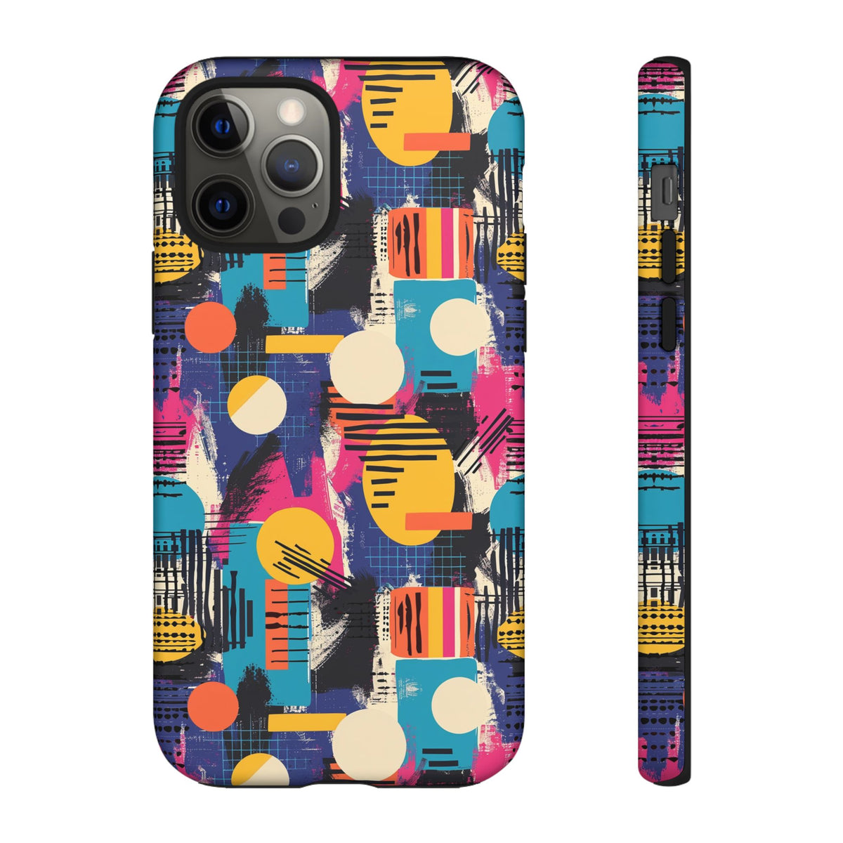 Retro 80s Seamless Phone Case – Vintage Style Meets Modern Protection 153