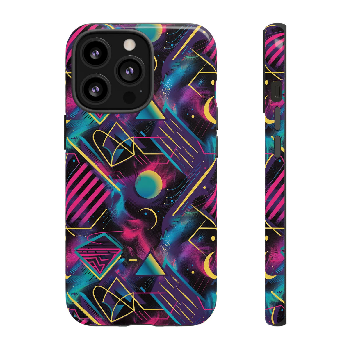 Retro 80s Seamless Phone Case – Vintage Style Meets Modern Protection 076