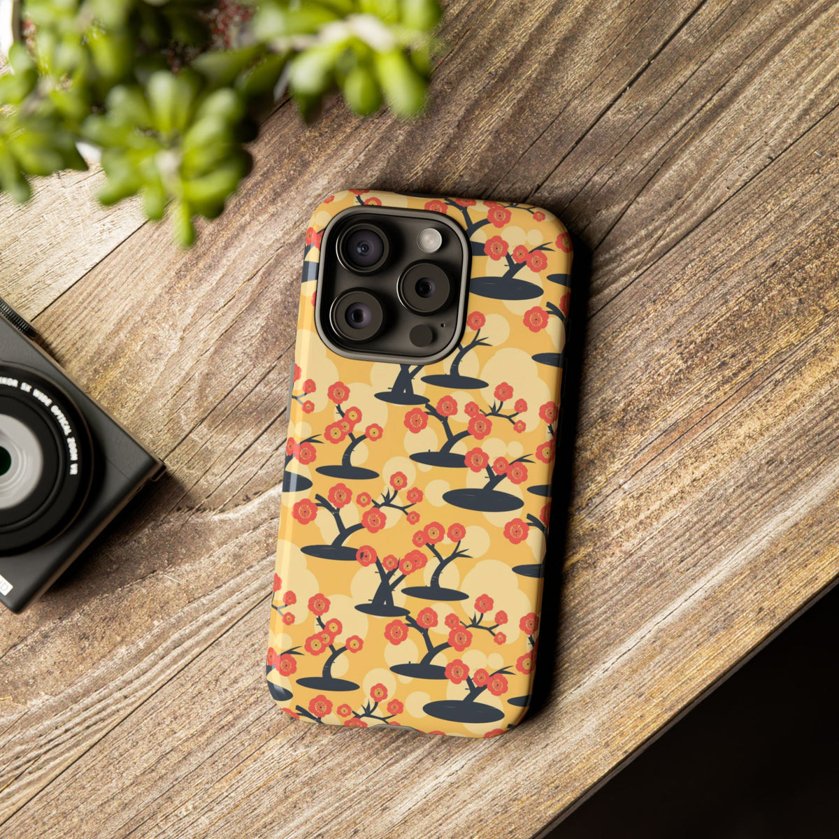 Japanese Pattern Phone Case – Elegant & Timeless Design for Your Phone 044