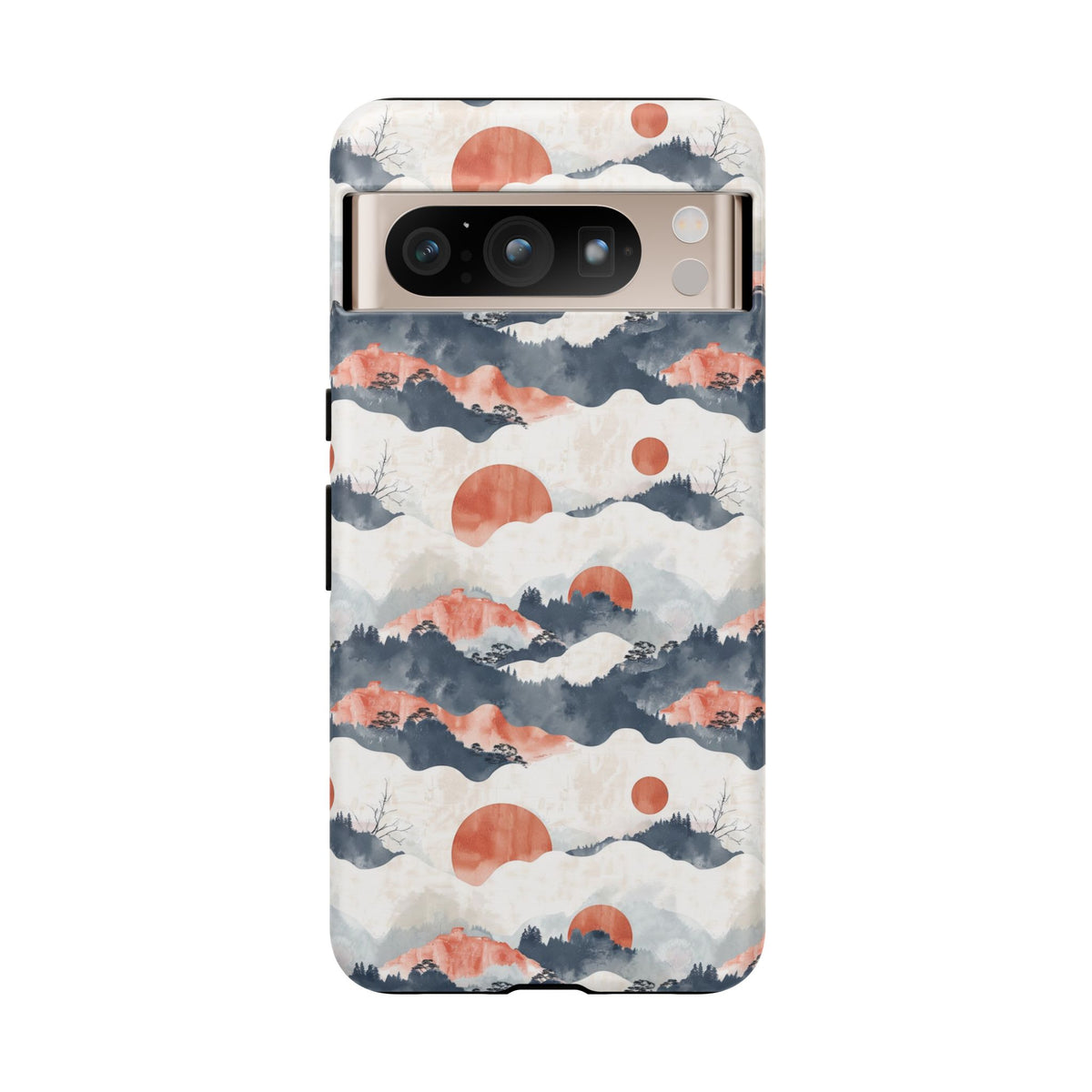 Japanese Pattern Phone Case – Elegant & Timeless Design for Your Phone 139