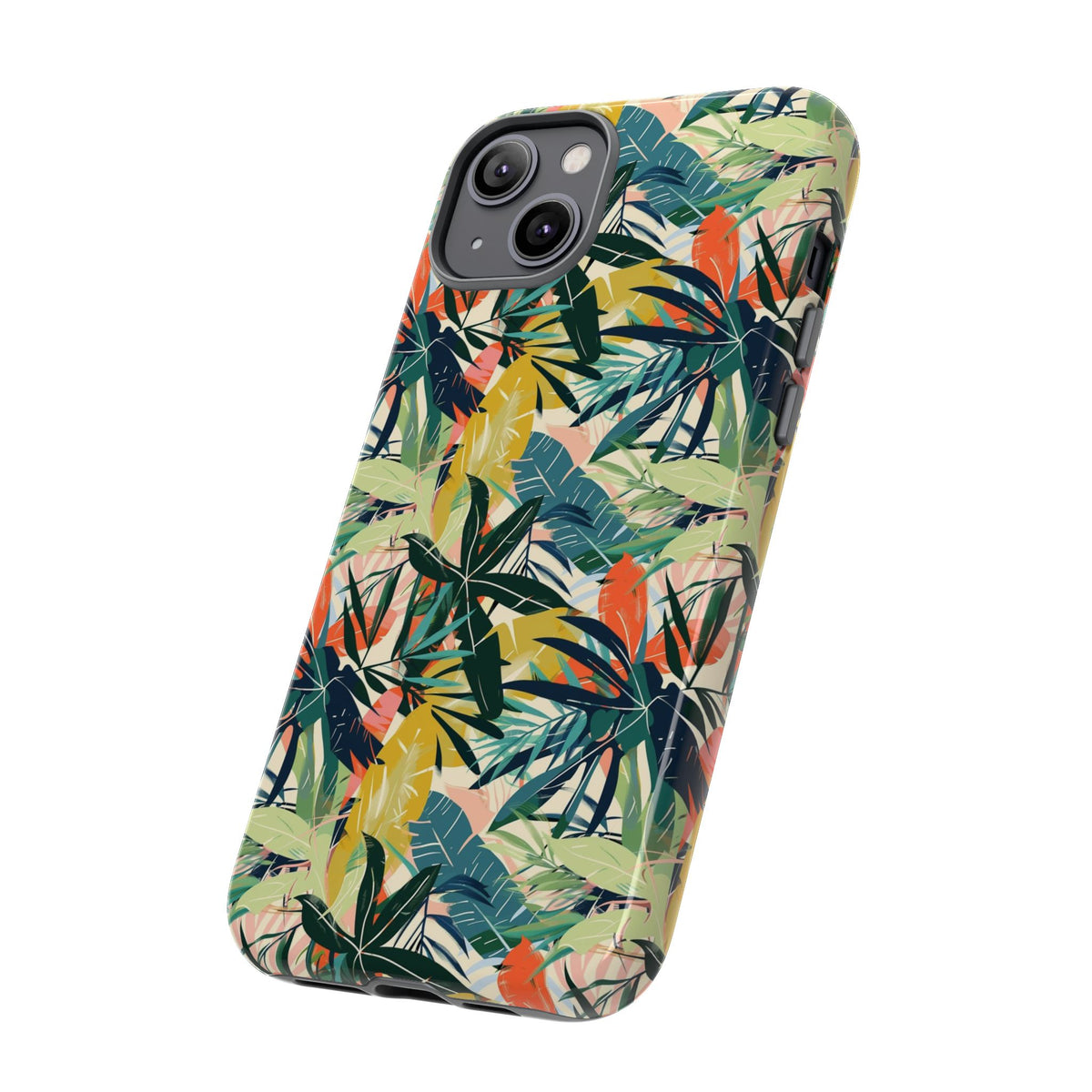 Jungle Pattern Phone Case – Exotic & Lush Design for Your Phone 349