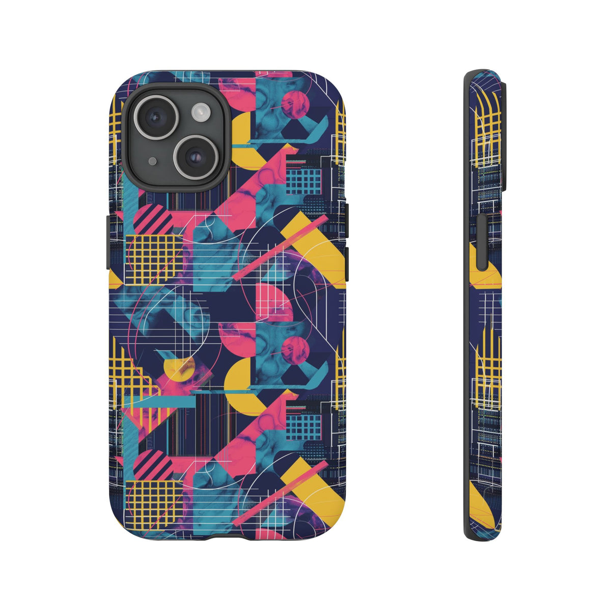 Retro 80s Seamless Phone Case – Vintage Style Meets Modern Protection 188