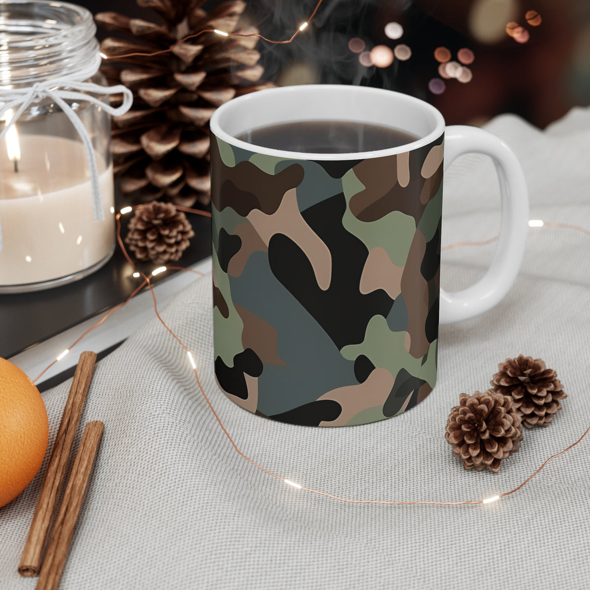 All-Over Camouflage Pattern Coffee Mug 186