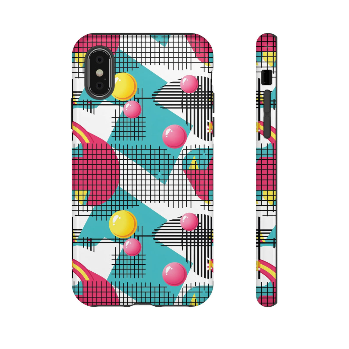 Retro 80s Seamless Phone Case – Vintage Style Meets Modern Protection 161