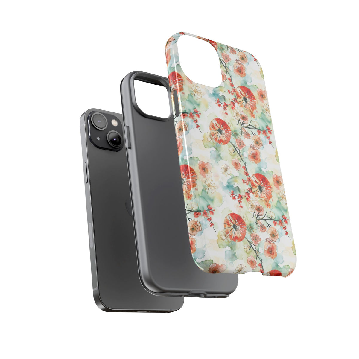 Japanese Pattern Phone Case – Elegant & Timeless Design for Your Phone 042