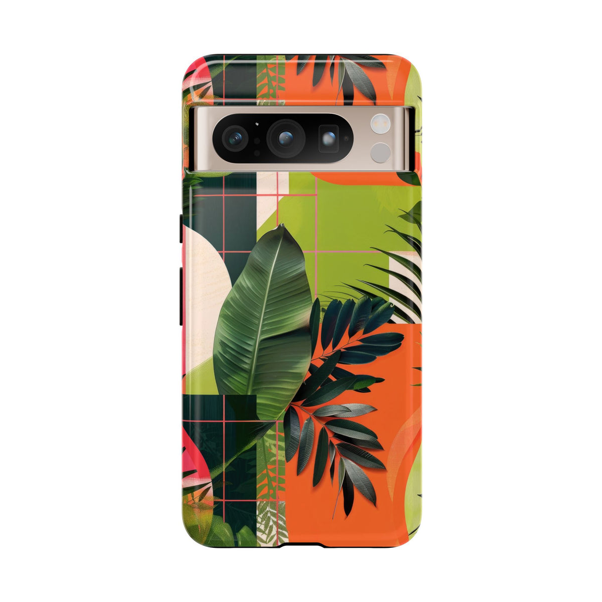 Jungle Collage Phone Case – Vibrant & Durable Nature-Inspired Protection