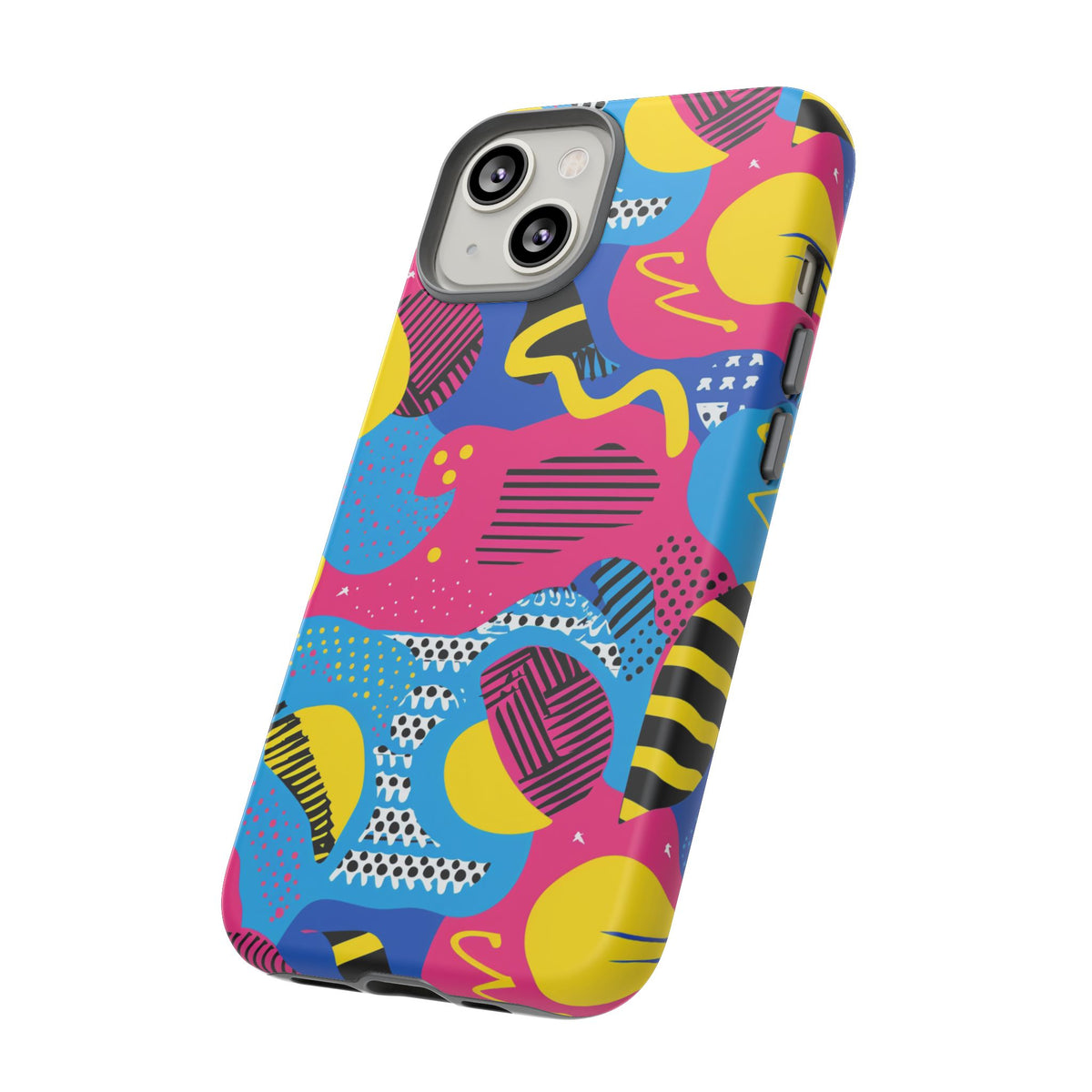 Retro 80s Seamless Phone Case – Vintage Style Meets Modern Protection 22