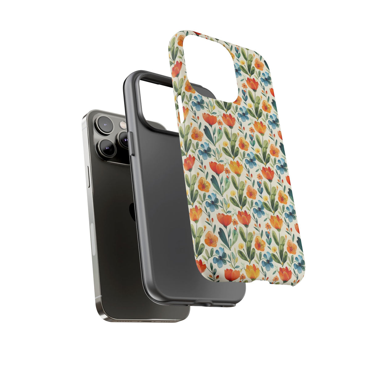 Spring Pattern Phone Case – Fresh & Vibrant Design for Your Phone 398