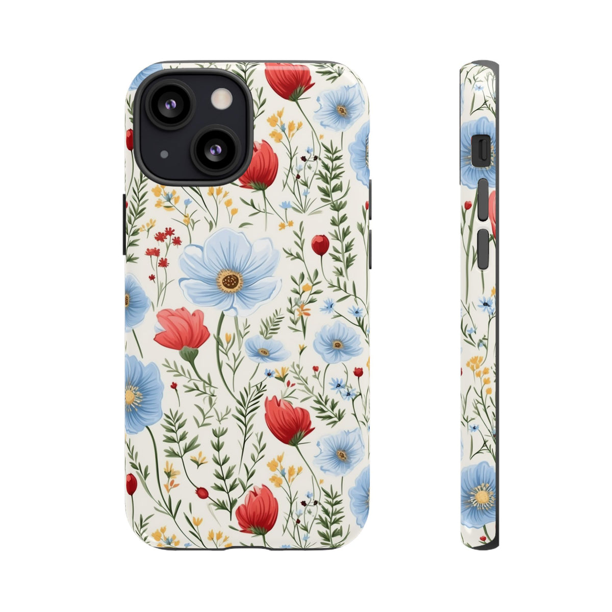 Wildflower Design Phone Case – Beautiful Nature-Inspired Floral Pattern