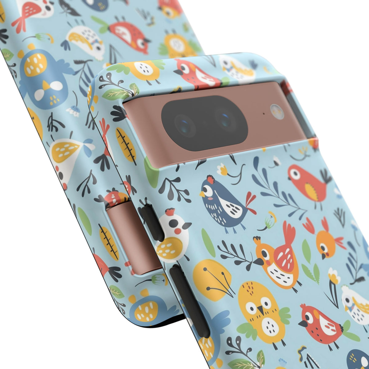 Birds Seamless Pattern Phone Case – Elegant and Timeless Avian Design 7