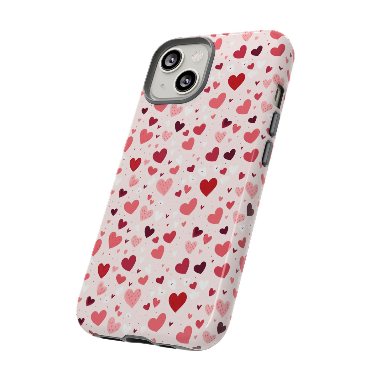 Heart Pattern Phone Case – Stylish & Loving Design for Your Device 817