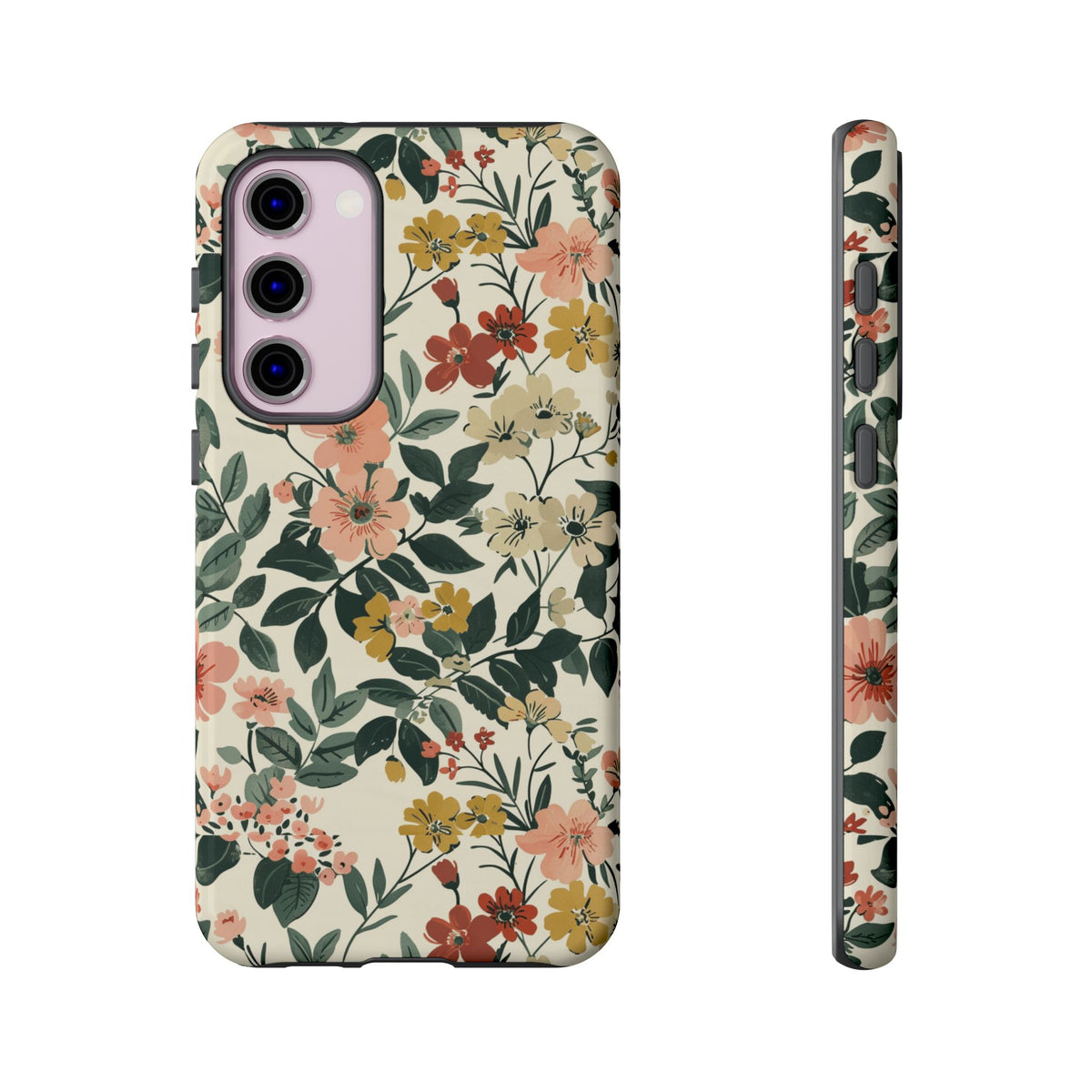 Flower-Themed Phone Case – Elegant Protection with a Floral Twist