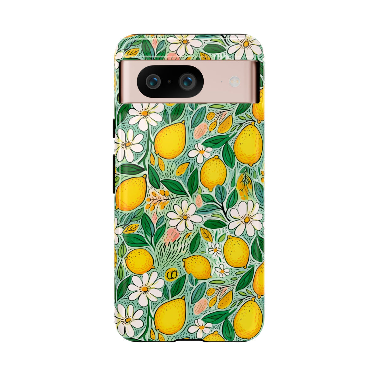 Cute Summer Lemons Phone Case – Refreshing Citrus Design for Your Phone 3