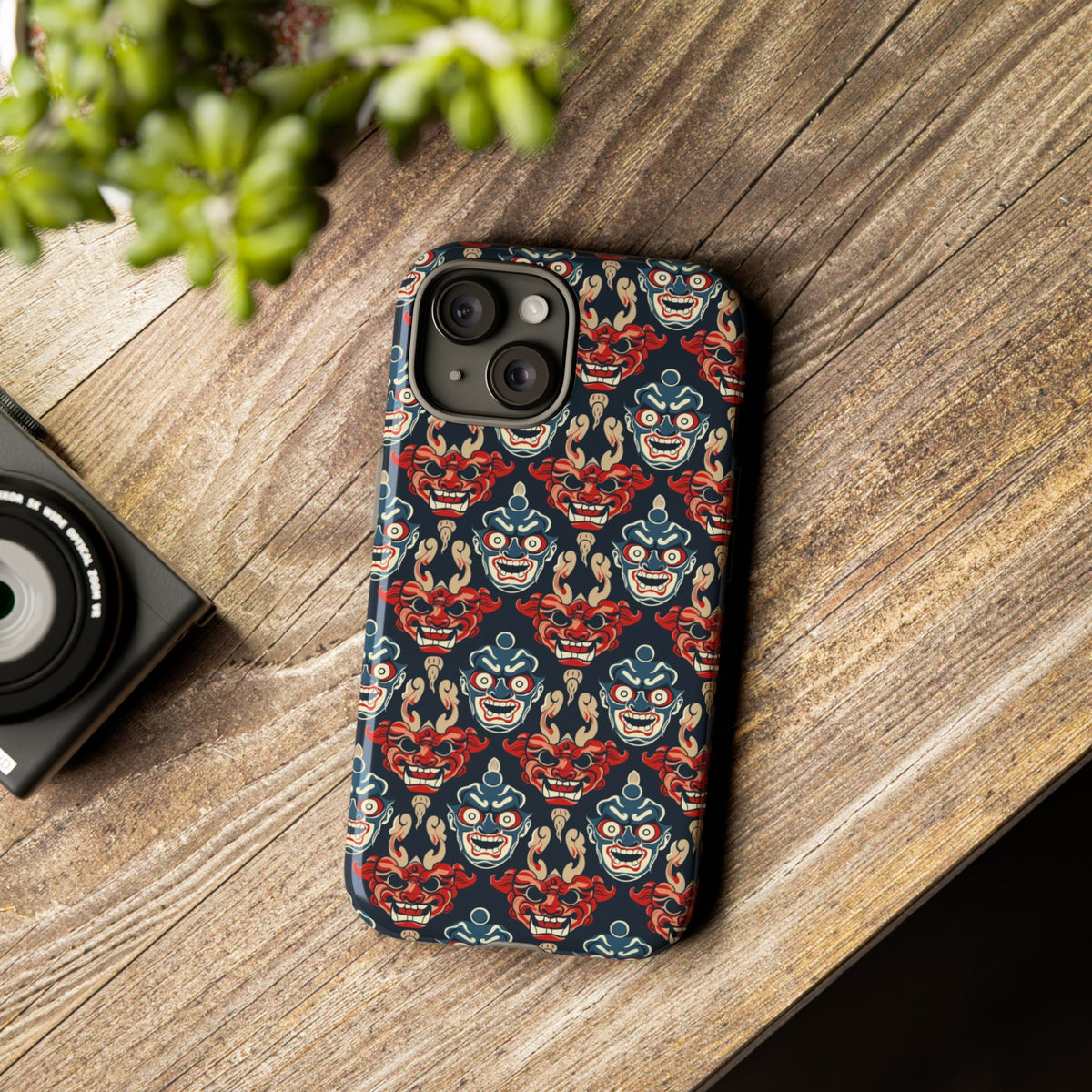 Japanese Pattern Phone Case – Elegant & Timeless Design for Your Phone 153