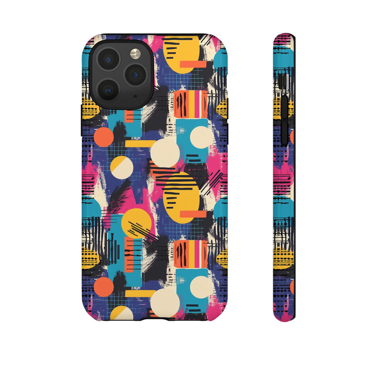 Retro 80s Seamless Phone Case – Vintage Style Meets Modern Protection 153