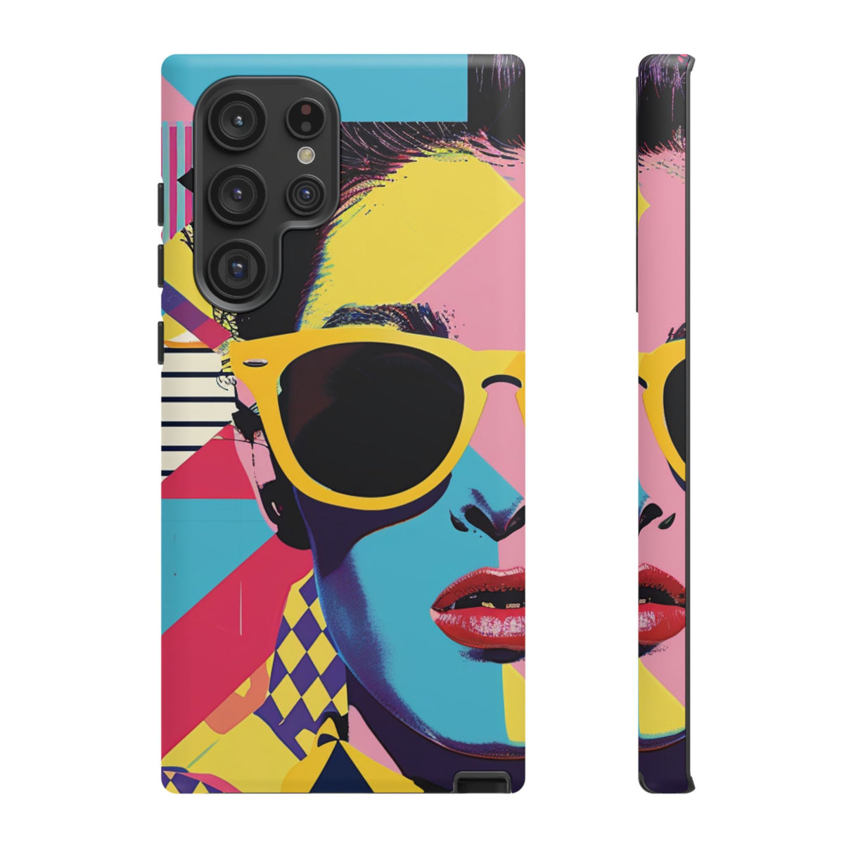 Retro 80s Seamless Phone Case – Vintage Style Meets Modern Protection 7