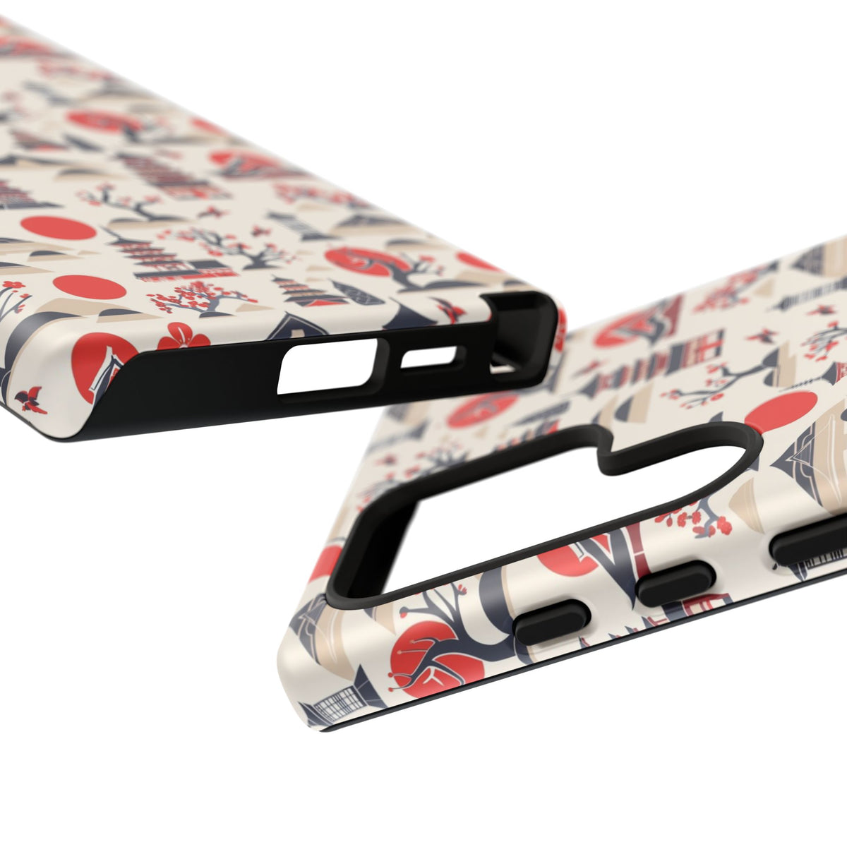 Japanese Pattern Phone Case – Elegant & Timeless Design for Your Phone 013