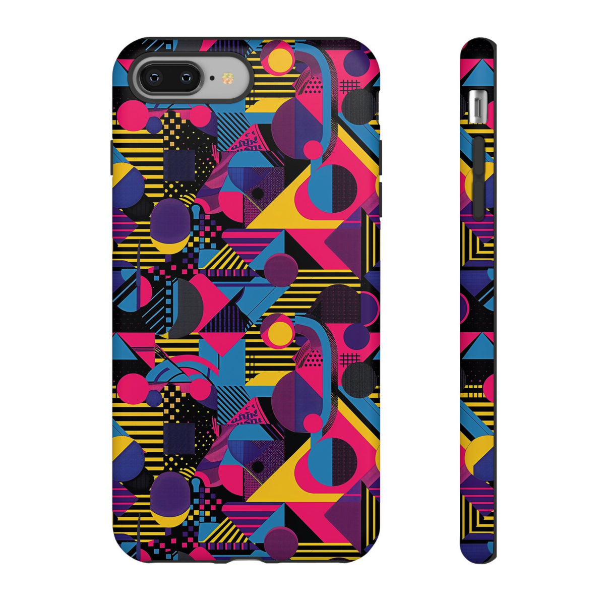 Retro 80s Seamless Phone Case – Vintage Style Meets Modern Protection 085