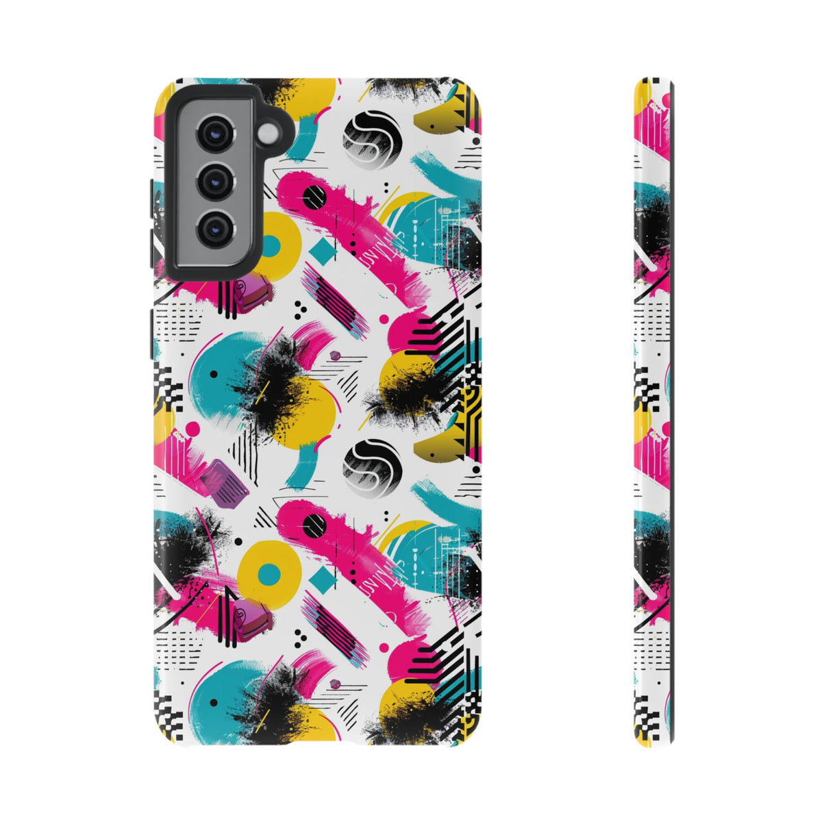 Retro 80s Seamless Phone Case – Vintage Style Meets Modern Protection 135