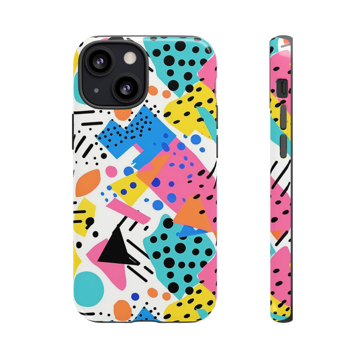 Bright Summer Memphis Design Phone Case – Vibrant and Playful Phone Cover