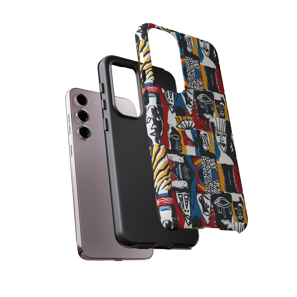 Stylish African Pattern Phone Case – Unique and Vibrant Protection 105