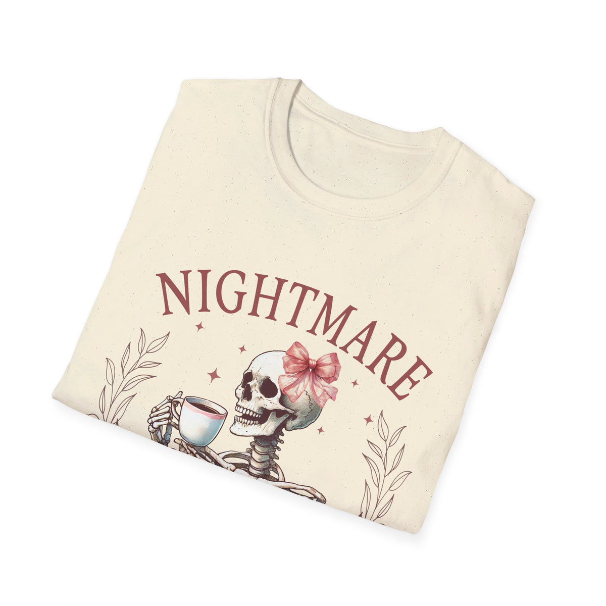 Nightmare Before Coffee Unisex Softstyle T-Shirt