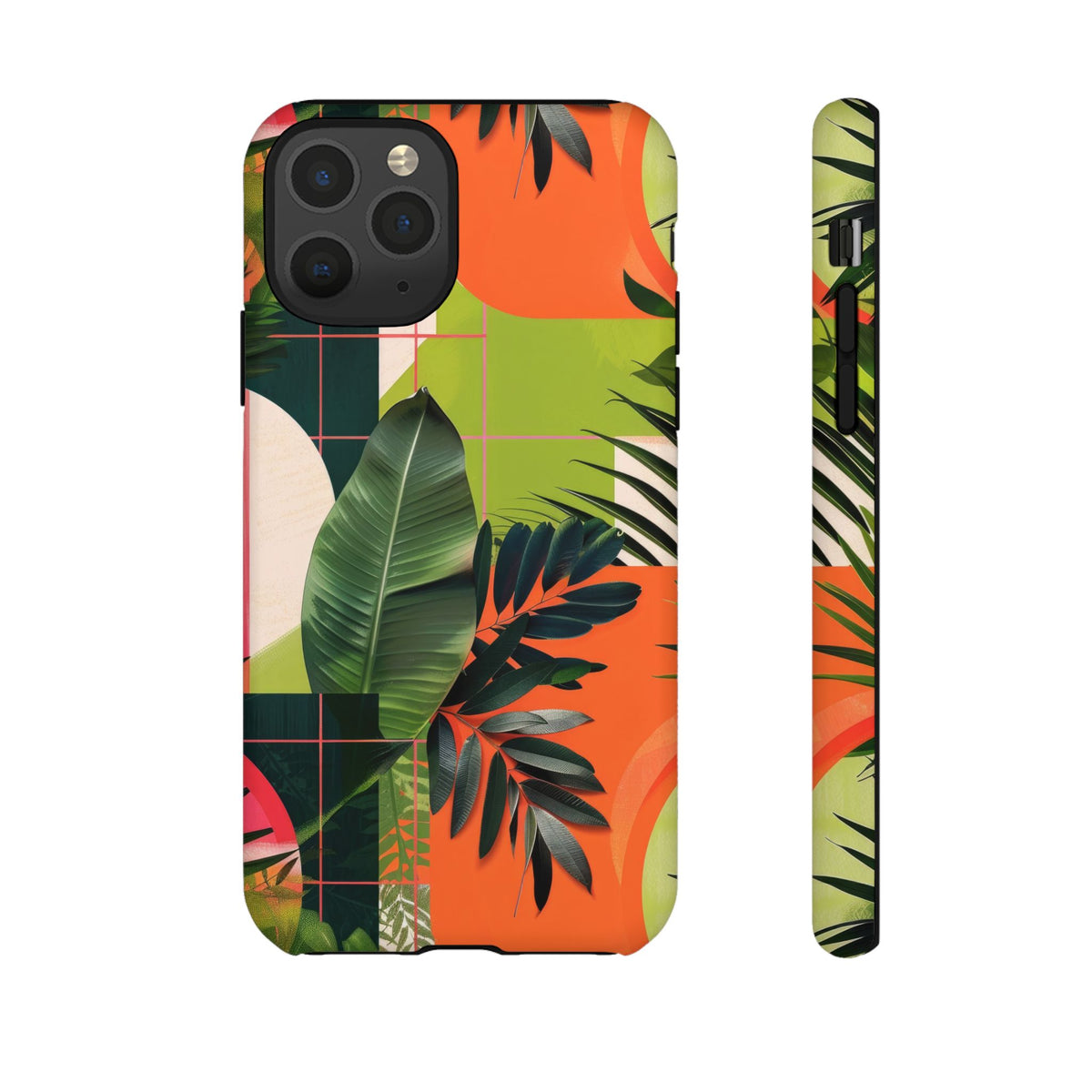 Jungle Collage Phone Case – Vibrant & Durable Nature-Inspired Protection