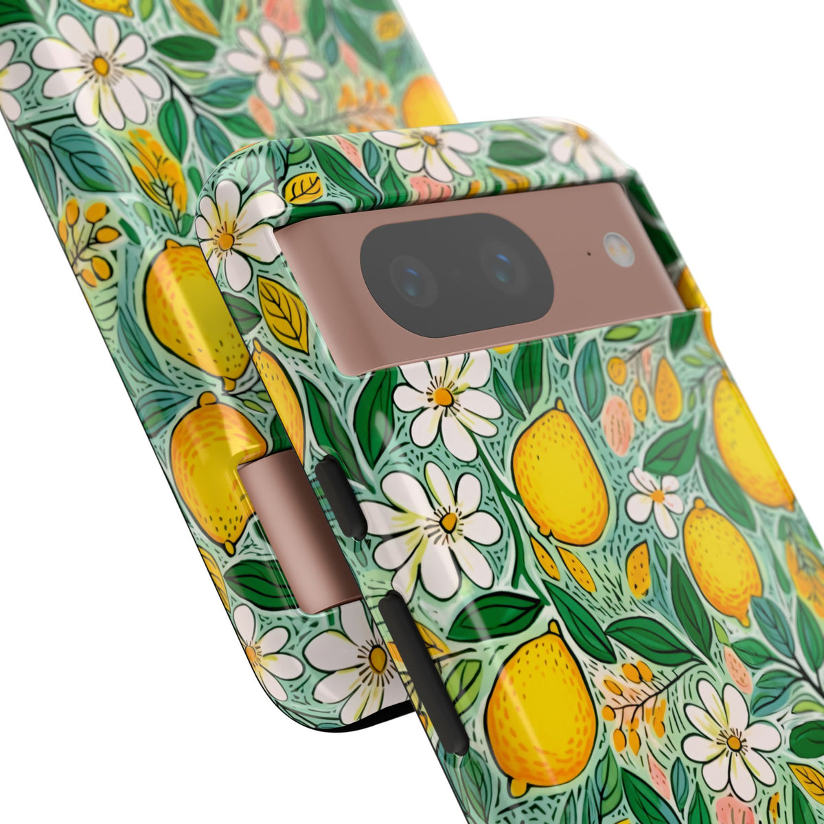 Cute Summer Lemons Phone Case – Refreshing Citrus Design for Your Phone 3