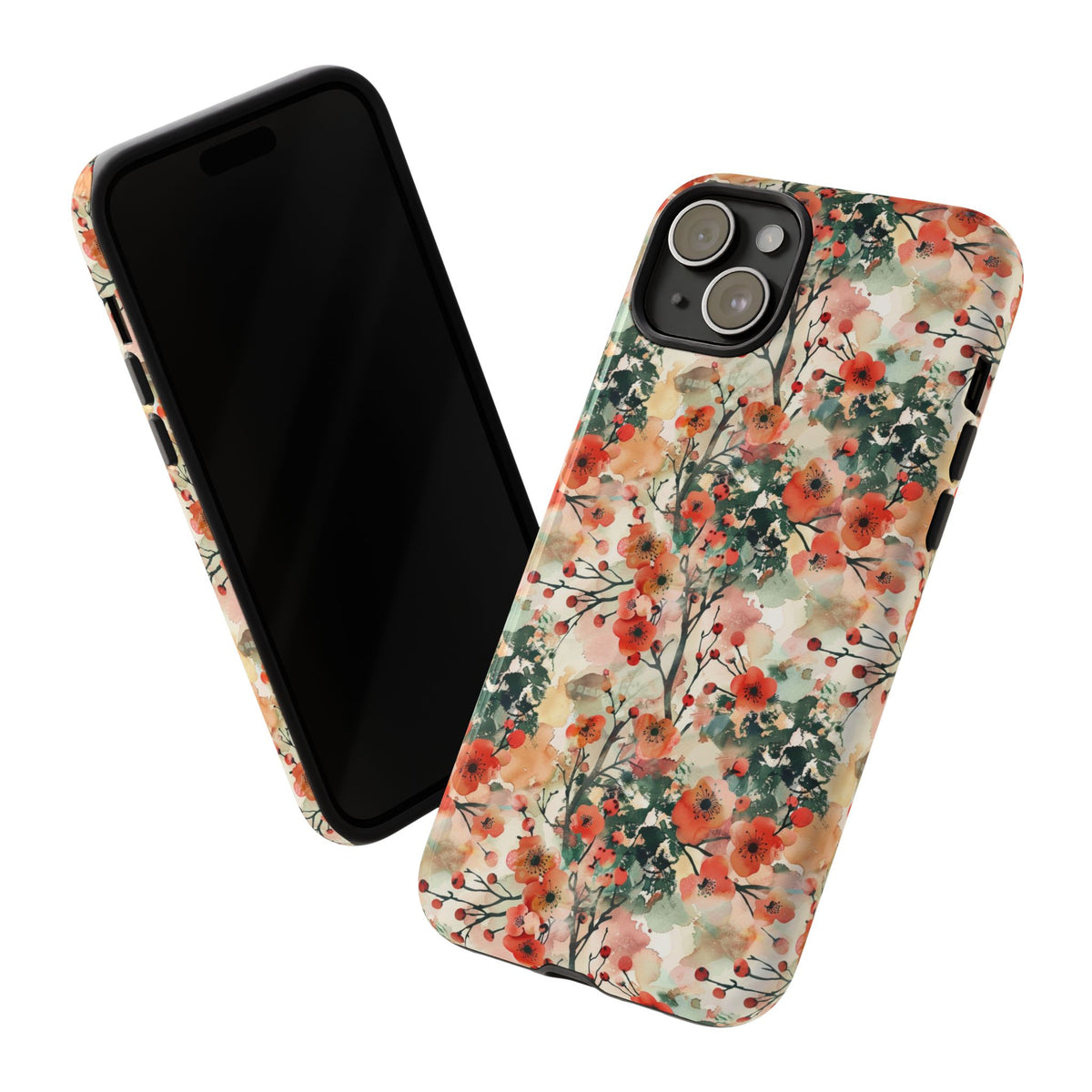 Japanese Pattern Phone Case – Elegant & Timeless Design for Your Phone 091