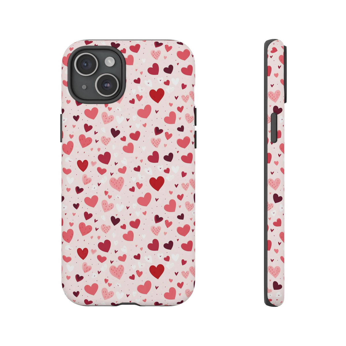 Heart Pattern Phone Case – Stylish & Loving Design for Your Device 817