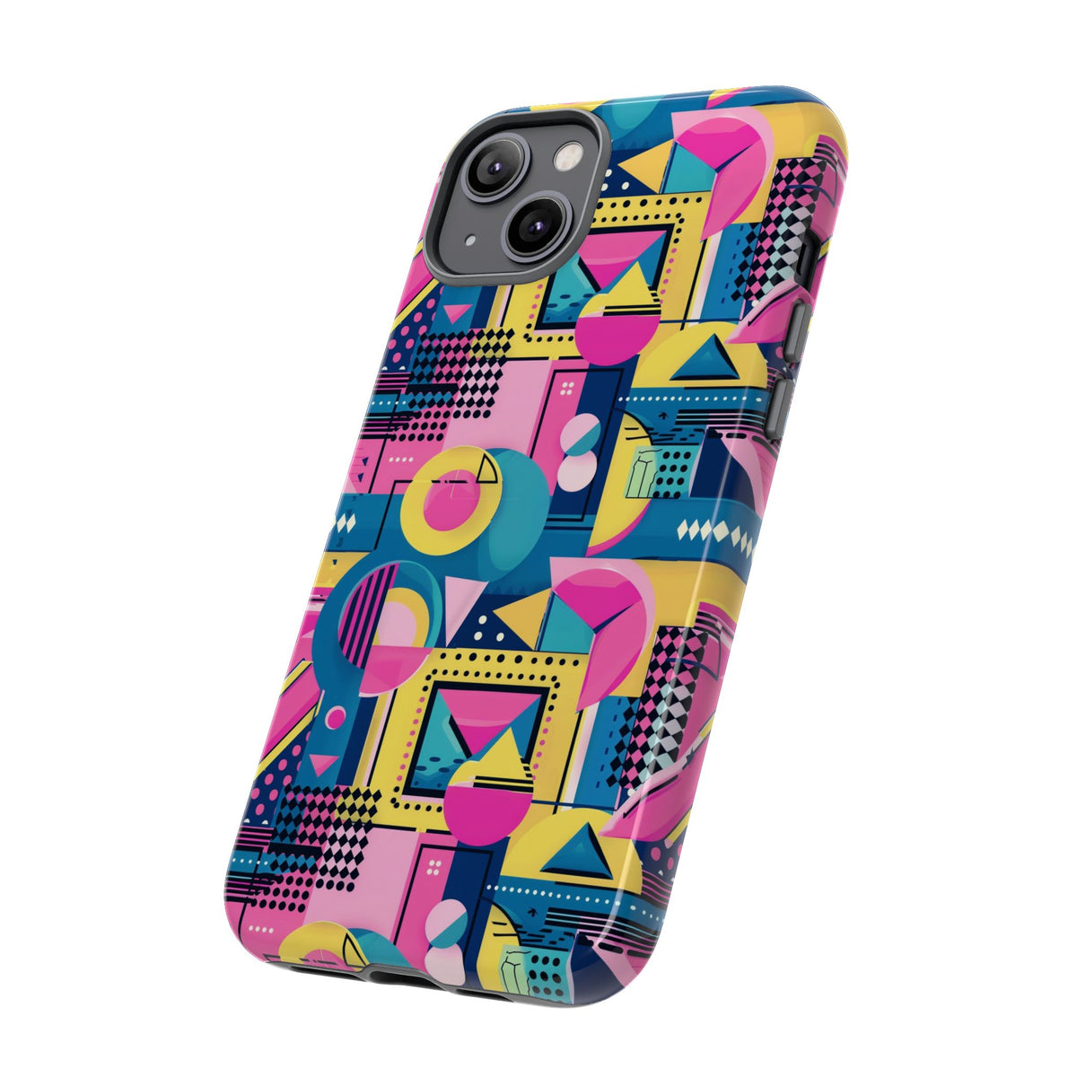 Retro 80s Seamless Phone Case – Vintage Style Meets Modern Protection 090