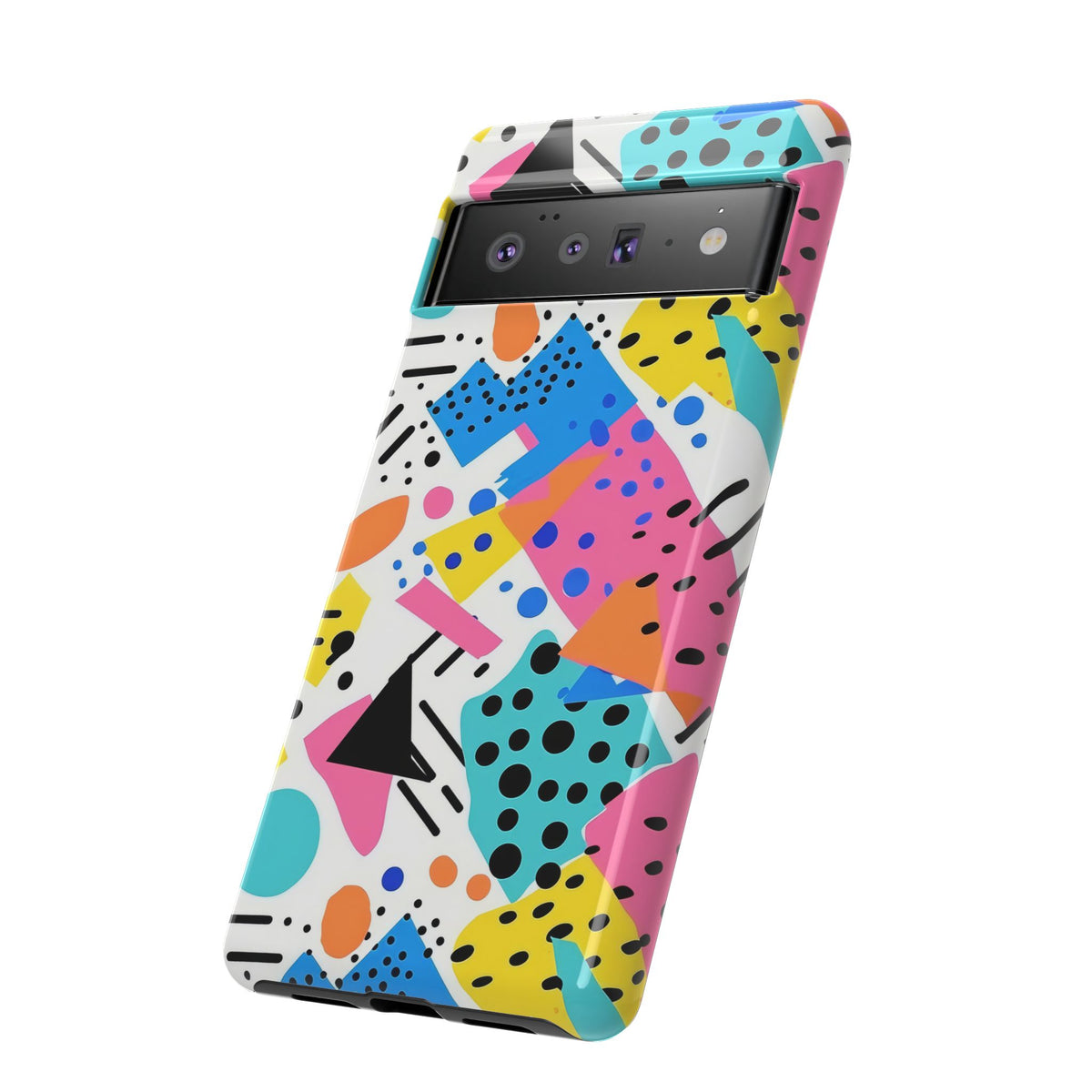 Bright Summer Memphis Design Phone Case – Vibrant and Playful Phone Cover